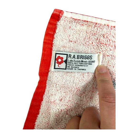 Vintage Snap-On Beach Towel Taiwan R.A Briggs Tool Art Garagecore Mechanic Decor - Picture 2 of 6